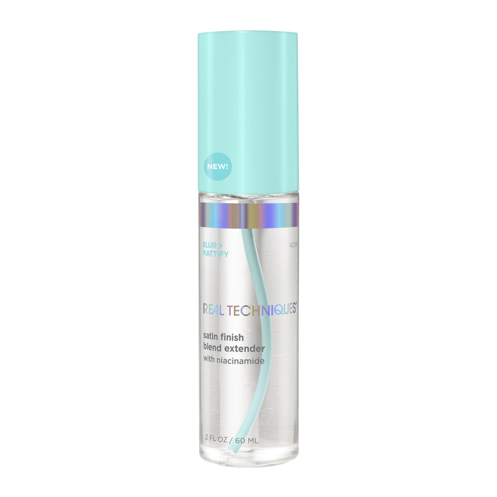 Real Techniques Sponge+ Makeup Setting Spray for Face, Mattify with Niacinamide