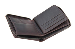 Alperto RFID Zip Around Leather Wallet - 4257