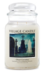 Village Candles Ghost Cemetery Candle