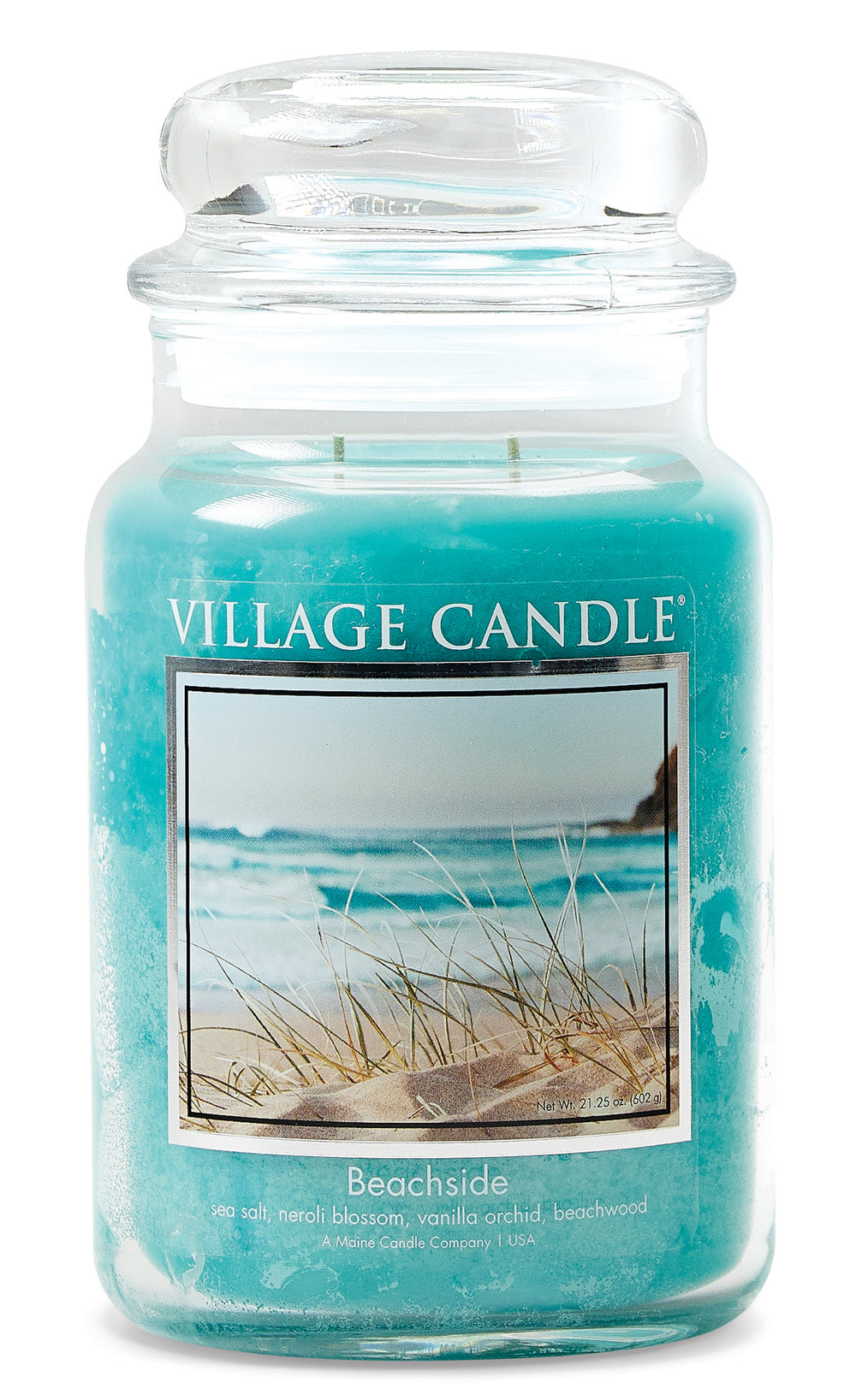 Village Candles - Beachside - Large Glass Dome Main image