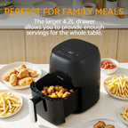 4.2L Air Fryer Oven 6 Modes with Smart Touch Screen - Air Fryer - British D'sire