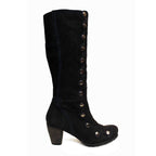 Semaine -Long boot Black Blue Stitch