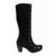 Semaine -Long boot Black Blue Stitch