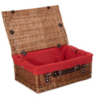 46cm Double Steamed Picnic Basket - Empty Picnic Baskets - British D'sire