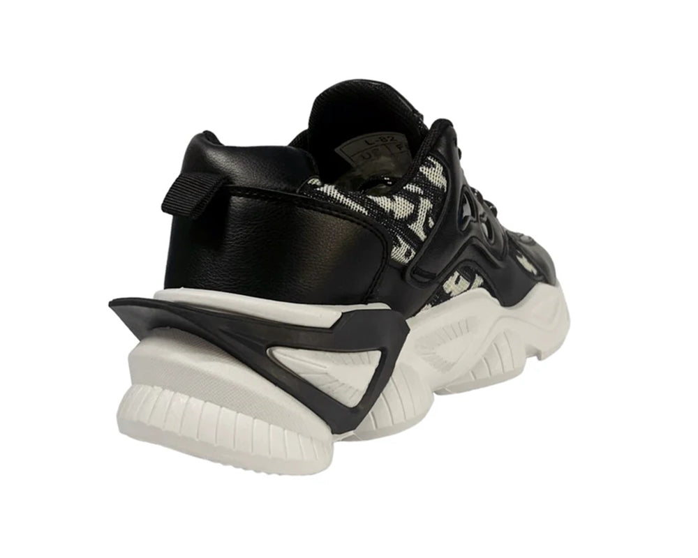 Women's Chunky Sole Comfy Lace Up Trainers