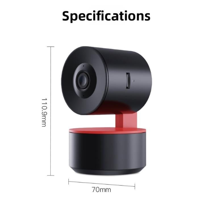4MP WiFi Security Camera Indoor, Smart Pan Tilt Surveillance Monitor with Infrared Night Vision(White) - British D'sire