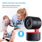 4MP WiFi Security Camera Indoor, Smart Pan Tilt Surveillance Monitor with Infrared Night Vision(White) - British D'sire