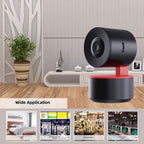 4MP WiFi Security Camera Indoor, Smart Pan Tilt Surveillance Monitor with Infrared Night Vision(White) - British D'sire