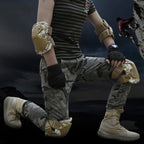 4pcs/set Sports Knee and Elbow Pads Outdoor Sport Safety Gear Drop(Army Green) - British D'sire