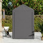 4x6FT Galvanized Tube Storage Shed - Garden Storage Shed - British D'sire