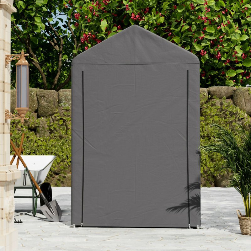 4x6FT Galvanized Tube Storage Shed - Garden Storage Shed - British D'sire