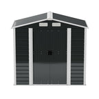 4X7FT Outdoor Metal Garden Storage Shed - Garden Shed - British D'sire