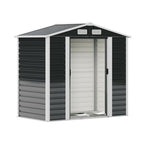 4X7FT Outdoor Metal Garden Storage Shed - Garden Shed - British D'sire