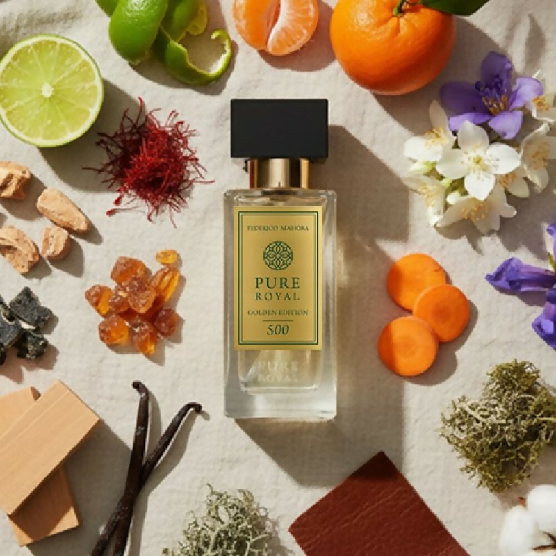 500– PURE ROYAL PARFUM GOLDEN 50ML Secondary image