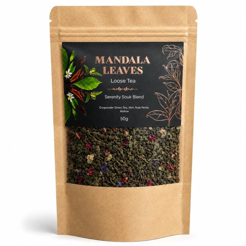 50g Serenity Souk Blend - Artisan Tea - 50g Bag - British D'sire