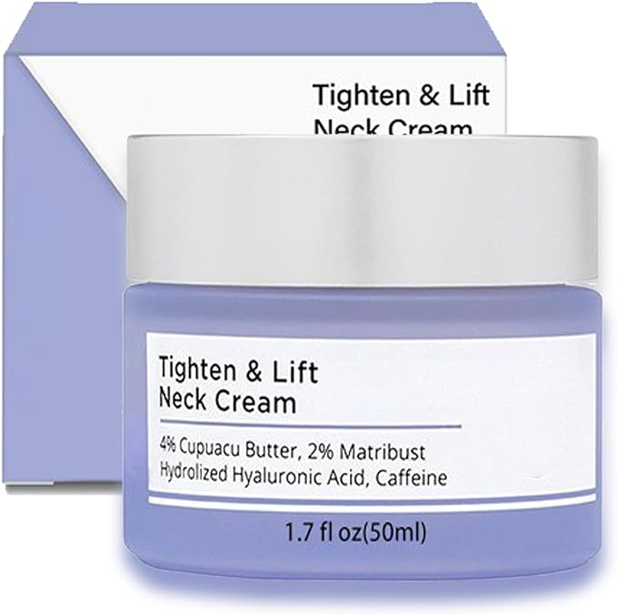 50ml Advanced Neck Firming Cream - Best For Tightening Sagging Skin,Tighten & Lift Firming Neck Cream,Anti Aging Smoothes Wrinkles Skin Tightening and Repair Decolletage Cream - Skin Care Kits & Combos - British D'sire