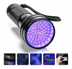 51 LEDs 395nm UV LED Flashlight, Support Detect Pet Urine - British D'sire