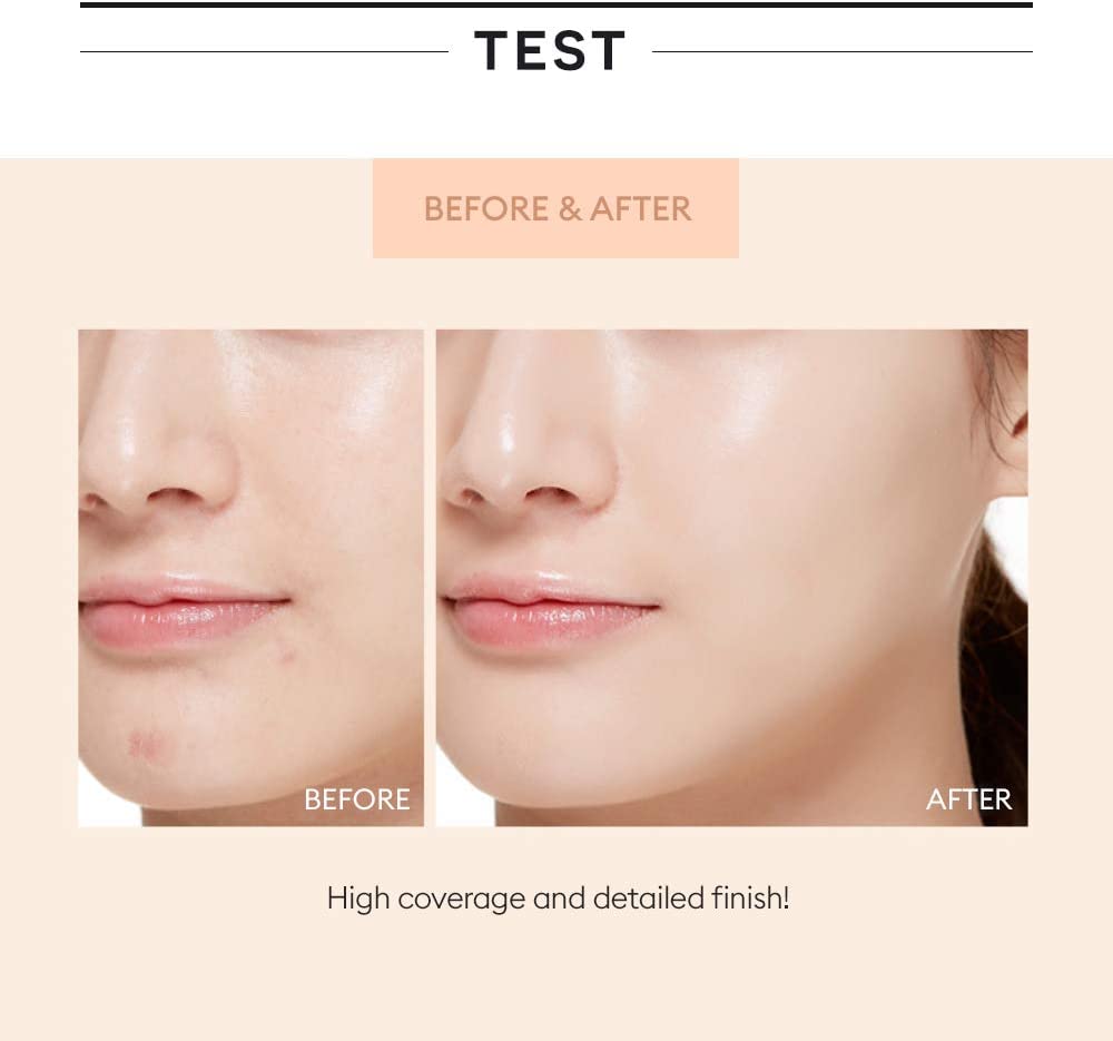 MISSHA Magic Cushion Cover Lasting Foundation SPF50+/PA+++, 21 Light Beige 15 g
