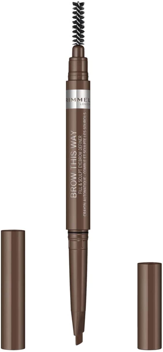 Rimmel London Brow This Way Fill & Sculpt Eyebrow Definer - Medium Brown Secondary image