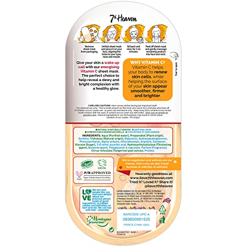 7th Heaven Nutriactive Vitamin C Sheet Mask Secondary image