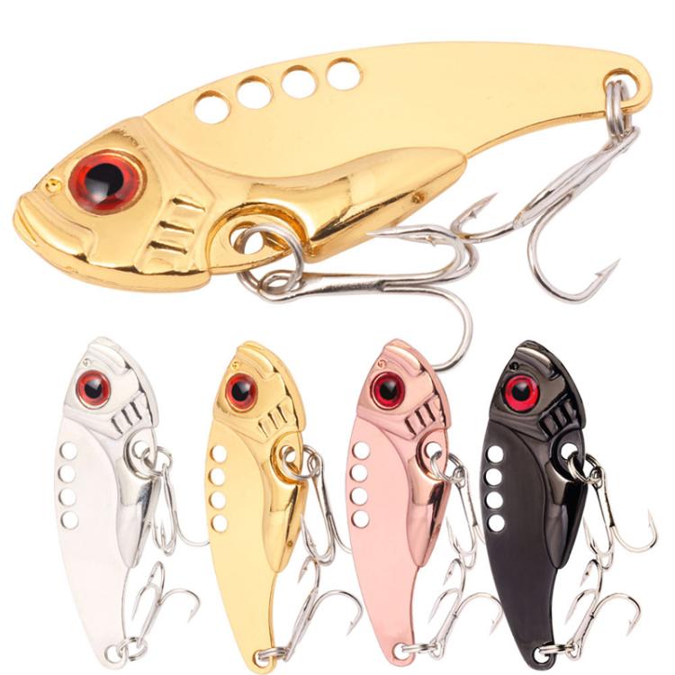 5.5CM-11G 4colors / Box HENGJIA Long Casting Metal False Bait Freshwater And Saltwater Universal Lure - British D'sire