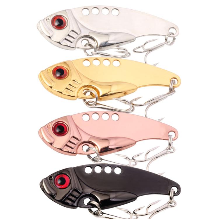 5.5CM-11G 4colors / Box HENGJIA Long Casting Metal False Bait Freshwater And Saltwater Universal Lure - British D'sire