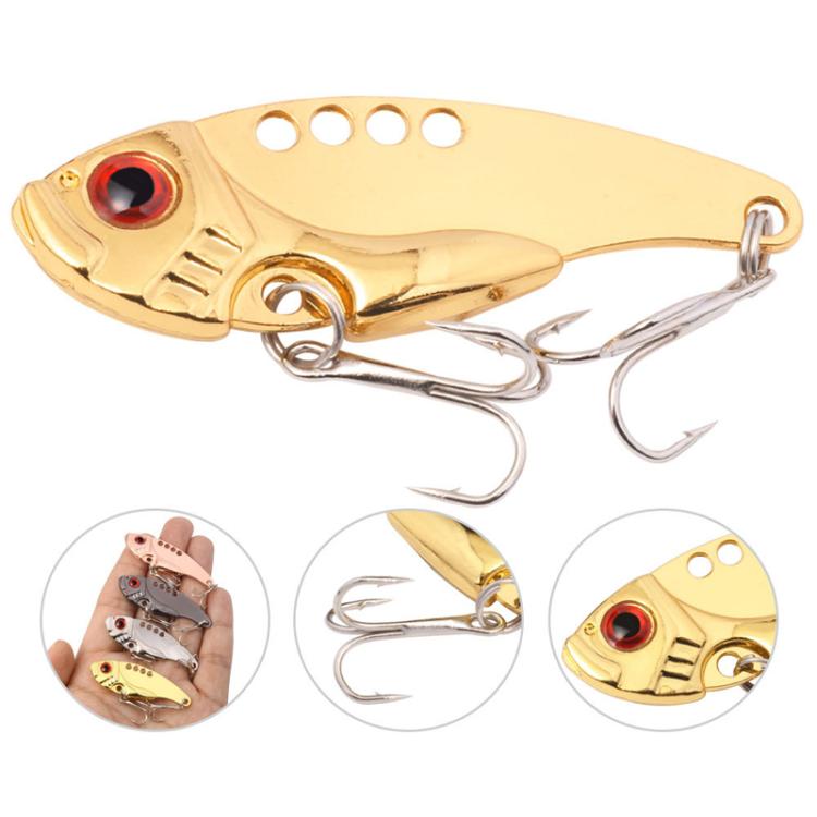 5.5CM-11G 4colors / Box HENGJIA Long Casting Metal False Bait Freshwater And Saltwater Universal Lure - British D'sire