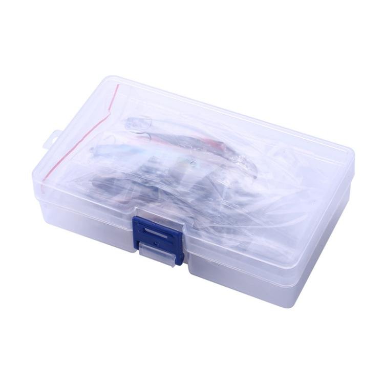 5.5CM-11G 4colors / Box HENGJIA Long Casting Metal False Bait Freshwater And Saltwater Universal Lure - British D'sire