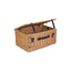 55cm Buff Empty Picnic Basket - Empty Picnic Baskets - British D'sire