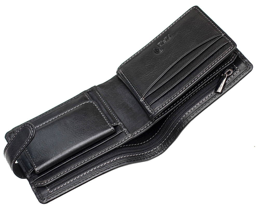 Cruz RFID Bifold Notecase Leather Wallet - 5601