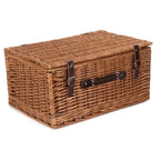56cm Double Steamed Picnic Wicker Basket - Empty Picnic Baskets - British D'sire