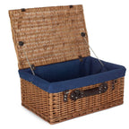 56cm Double Steamed Picnic Wicker Basket - Empty Picnic Baskets - British D'sire