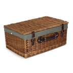 56cm Double Steamed Picnic Wicker Basket - Empty Picnic Baskets - British D'sire