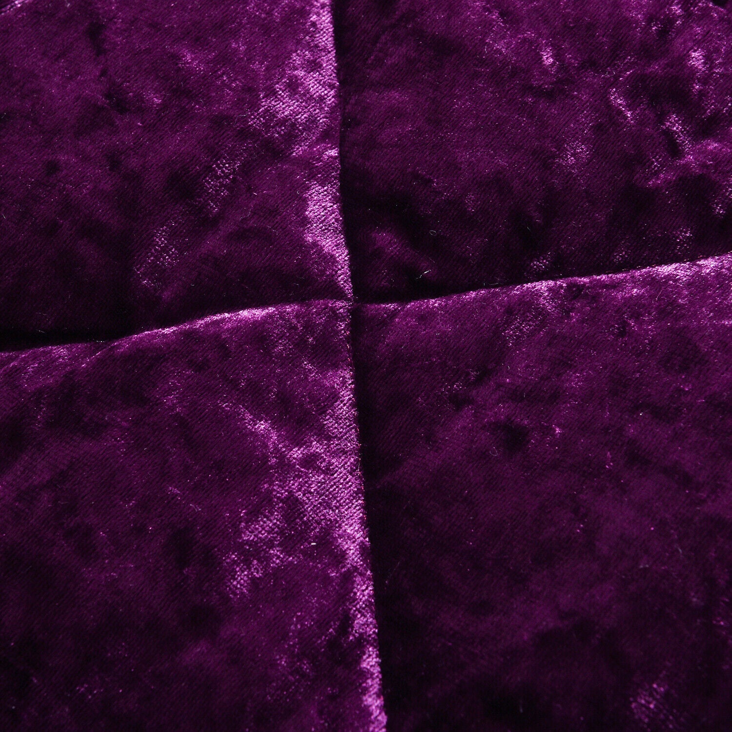 5 Pieces Luxury Crushed velvet Bedspread Quilted Comforter Bedding Set & Cushion