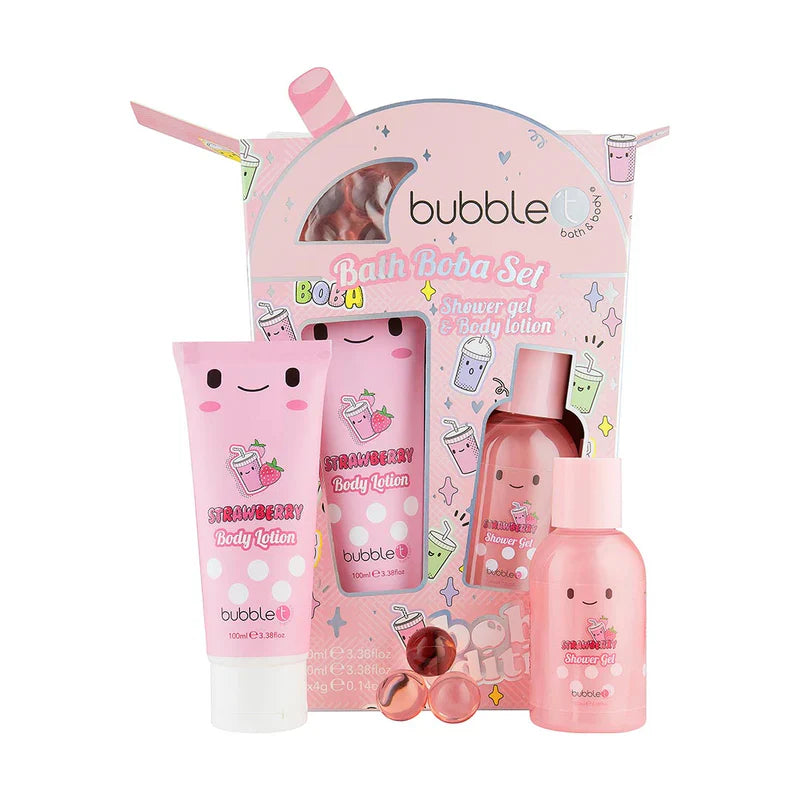 Bubble T Cosmetics Boba Tea Bath & Body Gift Set - Set of 3 Secondary image