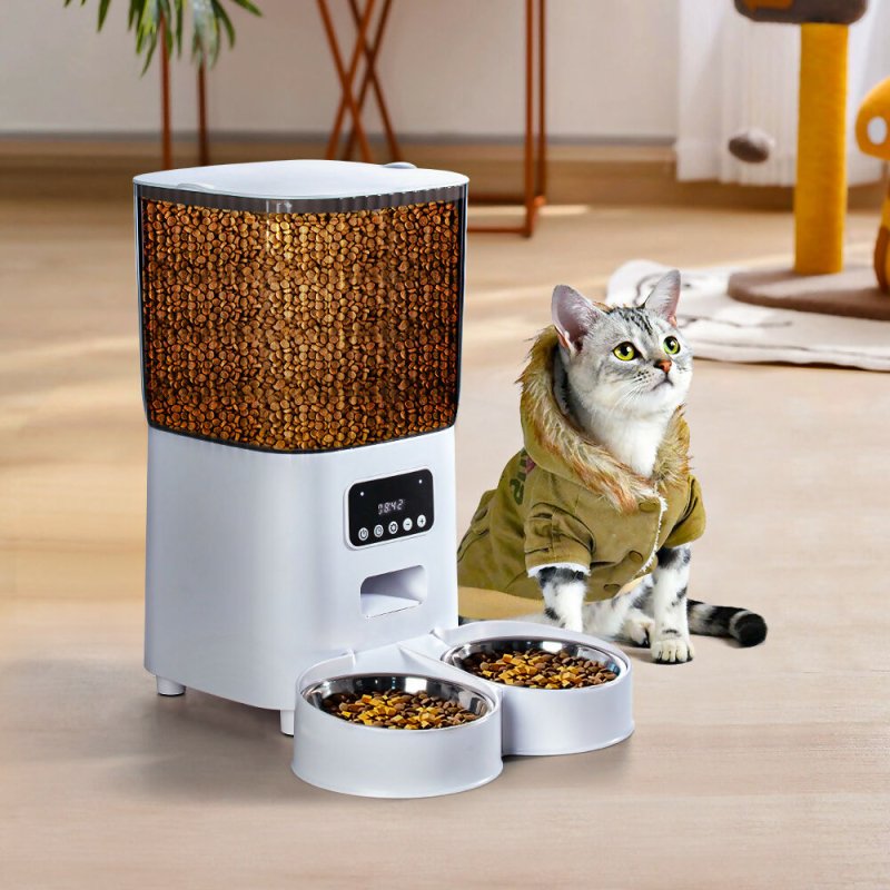 5L Dual Power Supply Smart Pet Feeder - Pet Feeder - British D'sire Main image