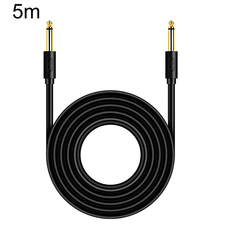 5m JINGHUA 6.5mm Audio Cable Male to Male Microphone Instrument Tuning Cable - British D'sire