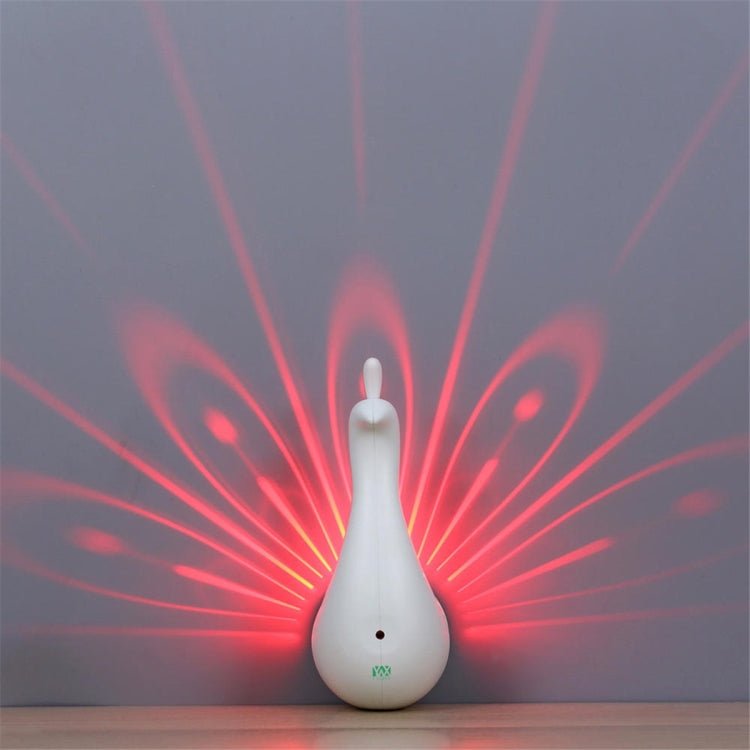 5V USB Powered Peacock LED Night Light - British D'sire