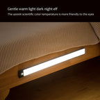 60cm Original Xiaomi Youpin YEELIGHT LED Smart Human Motion Sensor Light Bar Rechargeable Wardrobe Cabinet Corridor Wall Lamps(Black) - British D'sire