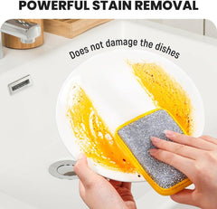 Washing up Sponge, Double Sided Kitchen Dishcloth, Multi-Purpose Absorbent Sponge, Bowl Dish Cleaning Pad Scrubber,Kitchen Dishwashing Cleaning Tool (5pcs)