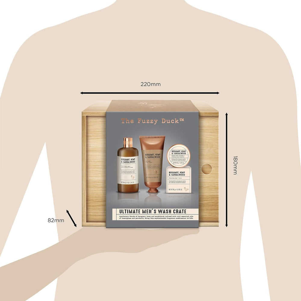 BAYLIS & HARDING THE FUZZY DUCK MENS ULTIMATE WASH CRATE