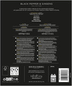 BAYLIS & HARDING BLACK PEPPER LUXURY SLIPPER SET