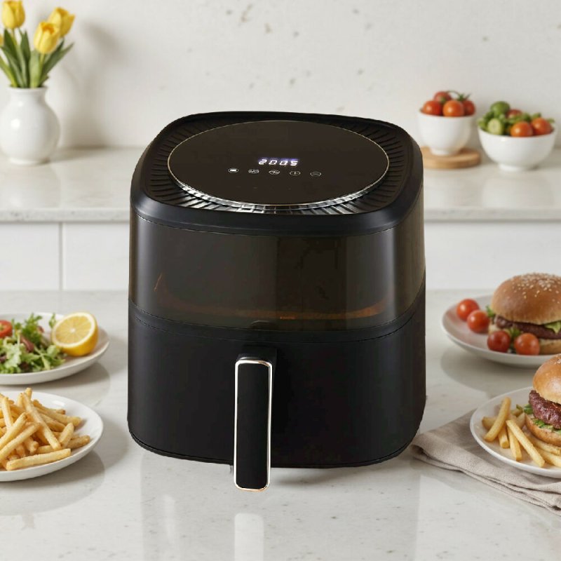 6L Air Fryer Cooker with Smart Touch Display - Air Fryer - British D'sire