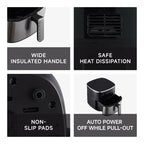 6L Air Fryer Cooker with Smart Touch Display - Air Fryer - British D'sire
