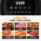 6L Air Fryer Cooker with Smart Touch Display - Air Fryer - British D'sire