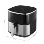 6L Air Fryer Cooker with Smart Touch Display - Air Fryer - British D'sire