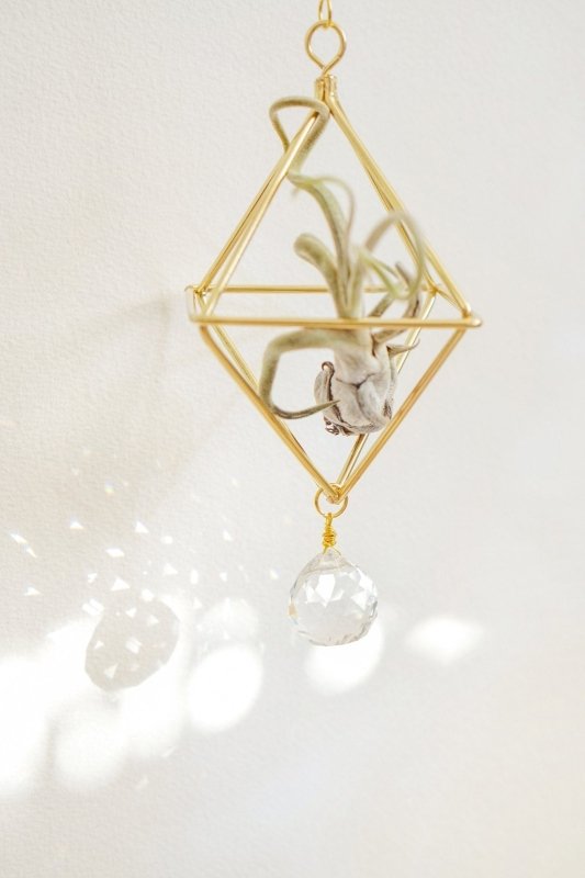 Xander Kostroma 7 Chakra Healing Crystal Airplant Holder 35cm – Handmade Suncatcher for Positive Energy, Chakra Healing, and Home Décor Secondary image