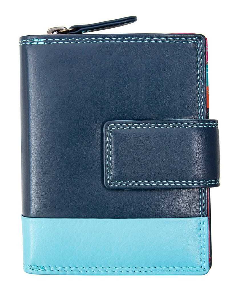 Astra Small Trifold Leather Purse - 7084