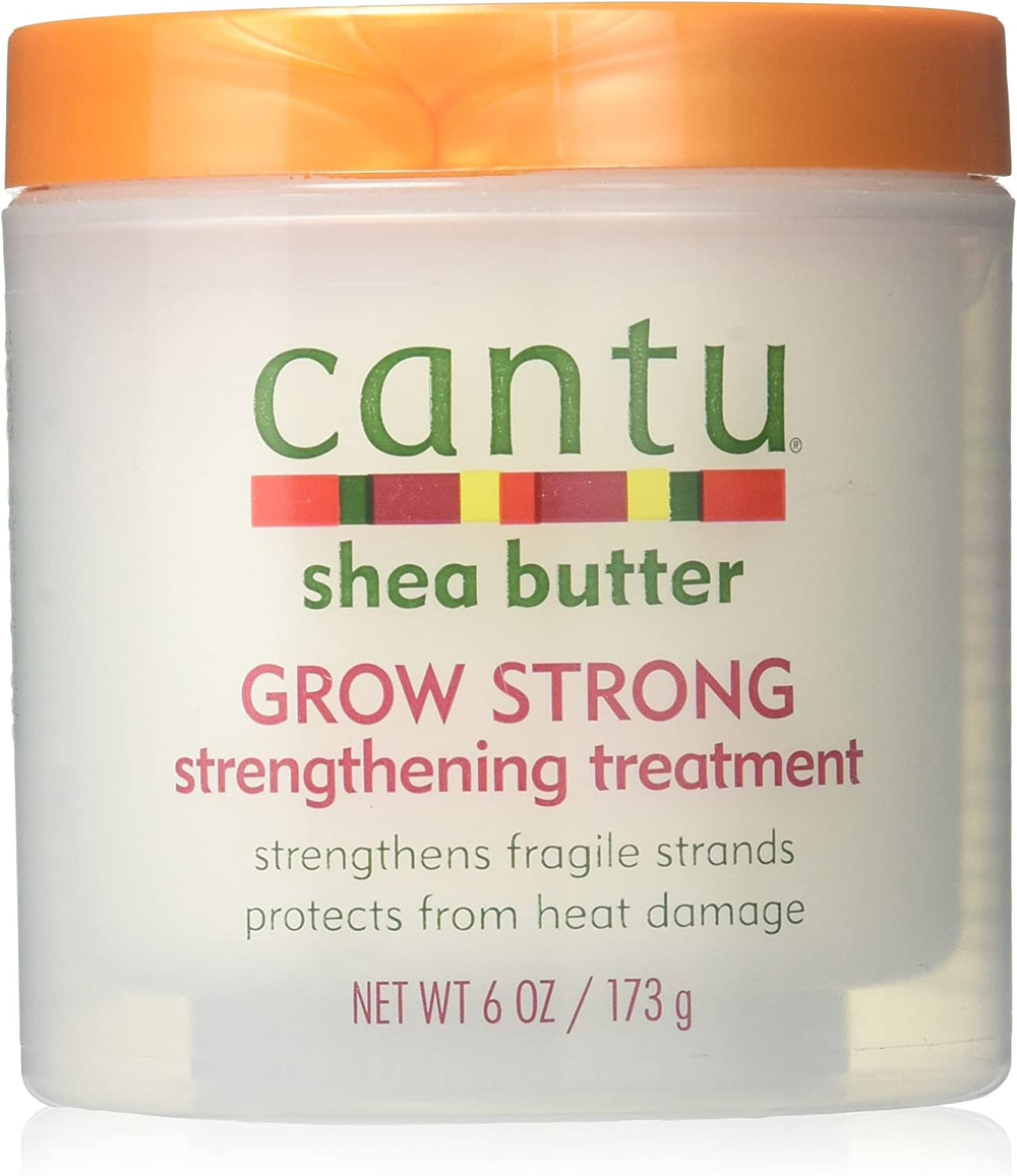 Cantu Shea Butter Grow Strong Strengthening Treatment 6 Ounce (173 ml)