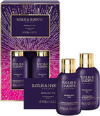 BAYLIS & HARDING MOONLIGHT FIG MAKE SPARKLE BATHING SET